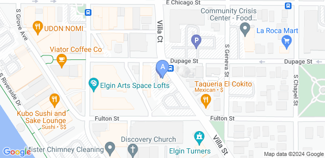 Map to AKF MARTIAL ARTS OF ELGIN 