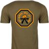 T-shirt Military Green Photo 3